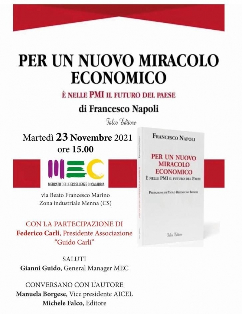 Francesco Napoli ”PER UN NUOVO MIRACOLO ECONOMICO”