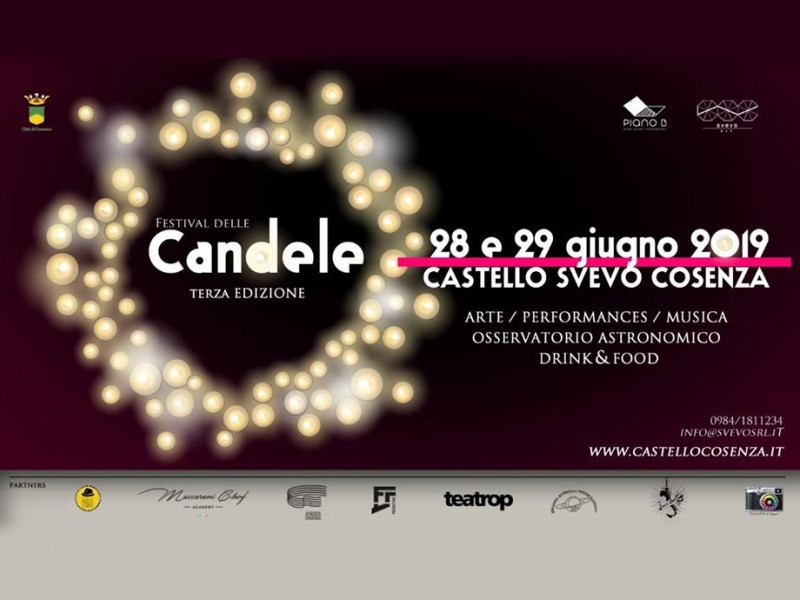 Il Castello Svevo si prepara alla terza edizione del Festival delle Candele 