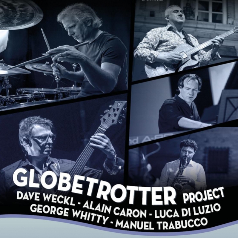 JazzAmore: mercoledì 26 alle ore 21, al Castello Svevo, il Globtrotter Project con Di Luzio, Whitty, Weckl, Caron e Trabucco